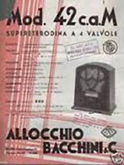 ALLOCCHIO BACCHINI Pubblicità